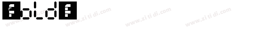 悠哉字体 Bold字体转换